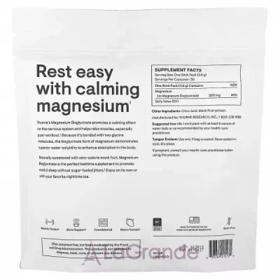 Thorne Research Magnesium Bisglycinate ������������ ������� ����������� ������ � ���������-������