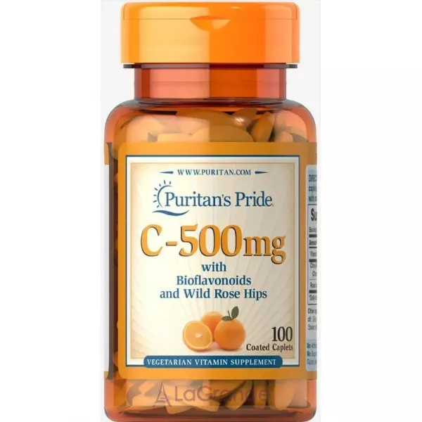Puritan's Pride Vitamin C 500mg With Bioflavonoids ������� ������� 