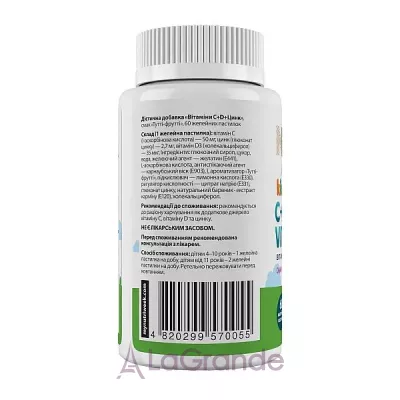 My Nutri Week Kids C+D+Zink Vitamins ������� �+�+���� ��� ����� �� ������ 