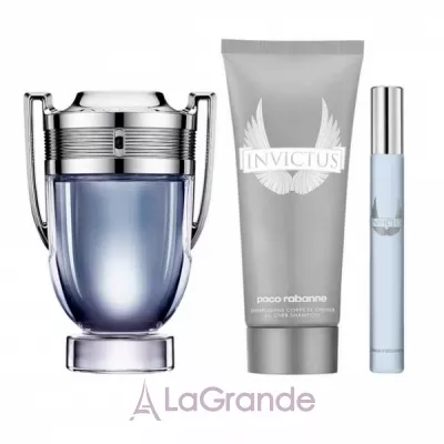 Paco Rabanne Invictus ���� (�������� ���� 50 �� + ������� 100 �� + �������� ���� 10 ��)