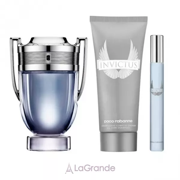 Paco Rabanne Invictus ���� (�������� ���� 50 �� + ������� 100 �� + �������� ���� 10 ��)