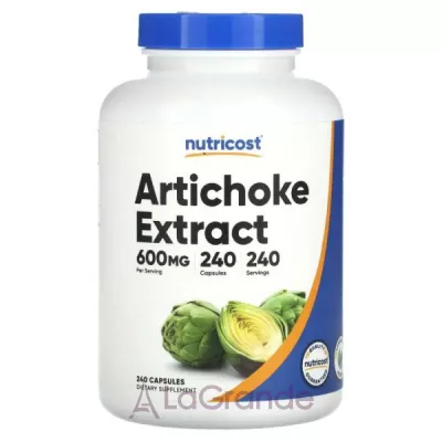 Nutricost Artichoke Extract 600 mg ����������� ������� �������� �������� 600 �� � ��������