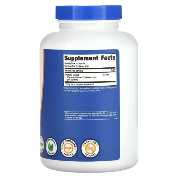 Nutricost Artichoke Extract 600 mg ĳ������ ������� �������� �������� 600 �� � ��������