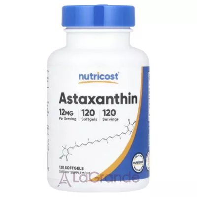 Nutricost Astaxanthin 12 mg ���������� ��������������� ������� ����������� 12 �� � ��������