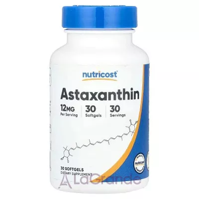 Nutricost Astaxanthin 12 mg ���������� ��������������� ������� ����������� 12 �� � ��������