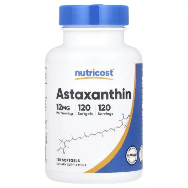 Nutricost Astaxanthin 12 mg ĳ������ �������������� ������� ����������� 12 �� � ��������