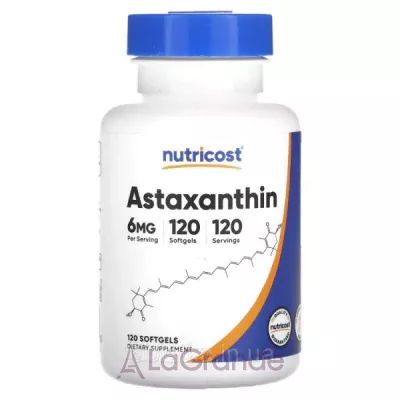 Nutricost Astaxanthin 6 mg ����������� ��������������� ������� ����������� 6 �� � ��������