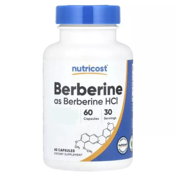 Nutricost Berberine HCl 600 mg ĳ������ �������  �������� 600 �� ��� �������� ���� ����� � ���� � ��������