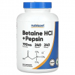 Nutricost Betaine HCl + Pepsin 240pcs