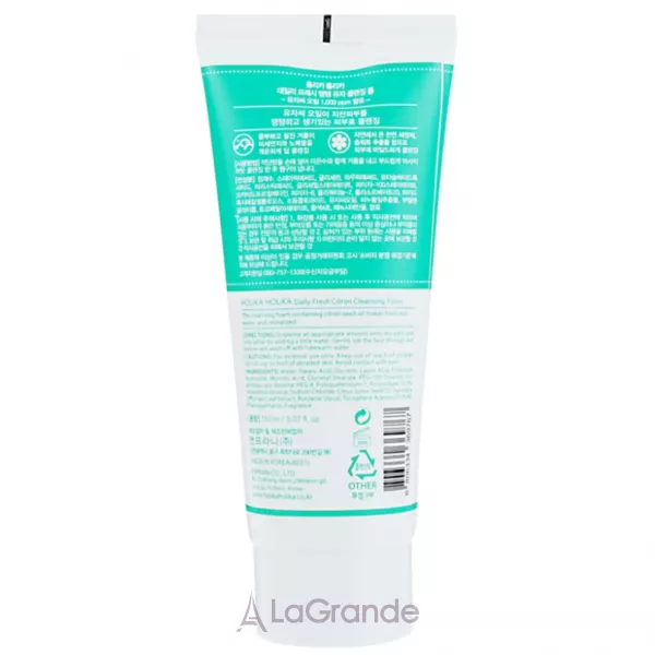 Holika Holika Daily Fresh Citron Cleansing Foam ��������� ����� ��� ���� ����� ����