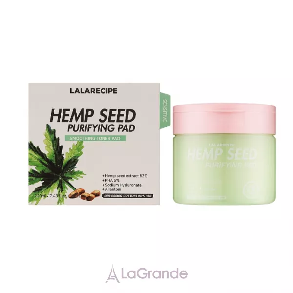 Lalarecipe Hemp Seed Purifying Pad ���� ��� ��������� ���� � ���������� �������