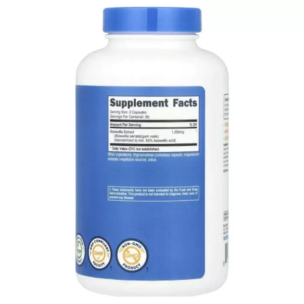 Nutricost Boswellia Extract 65% Boswellic Acid ĳ������ ������� ��� �������� �������  �������� �����볿 � ��������