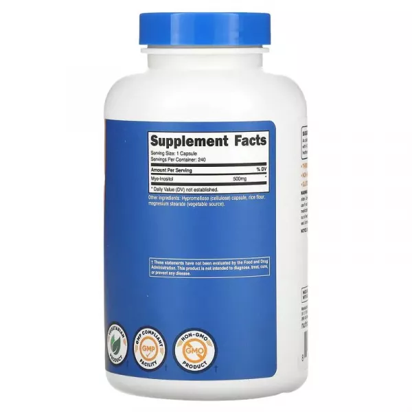 Nutricost Inositol 500 mg ĳ������ ������� ��� �������� ����� ������� �������� � ��������