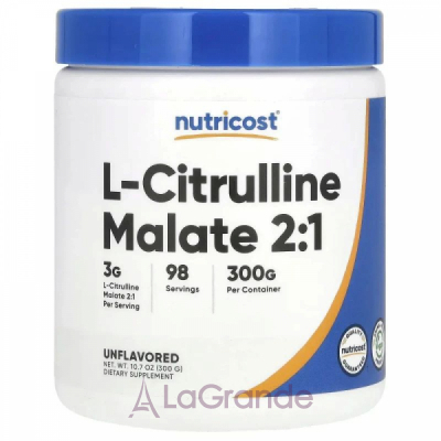 Nutricost L-Citrulline Malate (2:1) Powder ������� ������� L-��������� ����� 2 � 1 � ����� �������