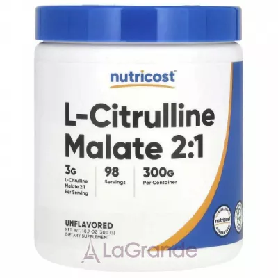 Nutricost L-Citrulline Malate (2:1) Powder ������� ������� L-��������� ����� 2 � 1 � ����� �������