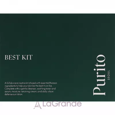 Purito Seoul Best Kit ����� �������� ��� ���� (gel/30ml + toner/30ml + ser/15ml + cr/15ml + cr/15ml)