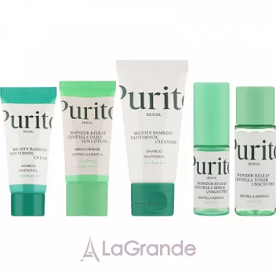Purito Seoul Best Kit ����� �������� ��� ���� (gel/30ml + toner/30ml + ser/15ml + cr/15ml + cr/15ml)