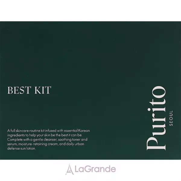 Purito Seoul Best Kit ���� ������� ��� ������� (gel/30ml + toner/30ml + ser/15ml + cr/15ml + cr/15ml)