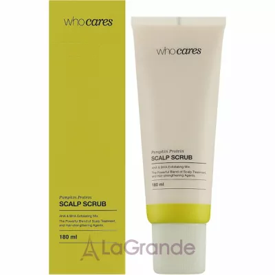 Who Cares Pumpkin Protein Scalp Scrub ��������� �����-������ ��� ���� ������
