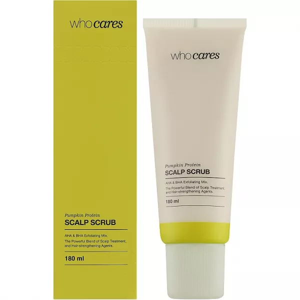 Who Cares Pumpkin Protein Scalp Scrub ��������� �����-���� ��� ����