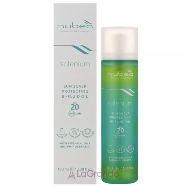 Nubea Solenium Sun Scalp Protecting Bi-Fluid Oil SPF20 ��������� ����� ��� ���� ������ � SPF20