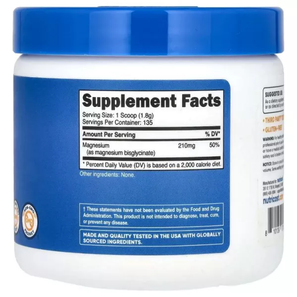 Nutricost Magnesium Glycinate Powder ĳ������ ������� ������ ������� � ���� �������
