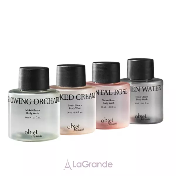 Kundal Objet by Kundal Moist Gleam Body Wash Discovery Kit ����� �������� ����� ��� ����