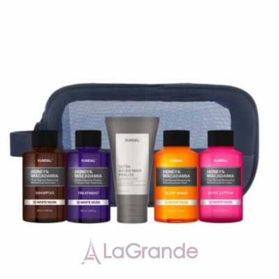 Kundal Travel Set White Musk (Body Hair & Face) ����� �������� ��� ����, ����� � ���� �2