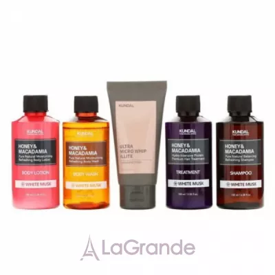 Kundal Travel Set White Musk (Body Hair & Face) ����� �������� ��� ����, ����� � ���� �2