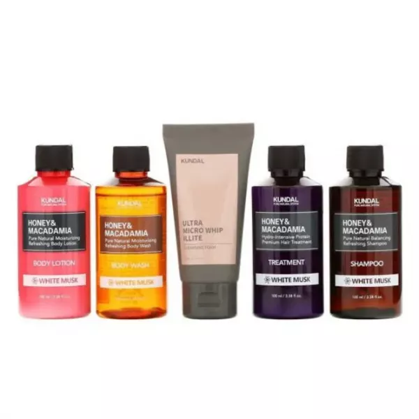 Kundal Travel Set White Musk (Body Hair & Face) ����� �������� ��� ����, ����� � ���� �2