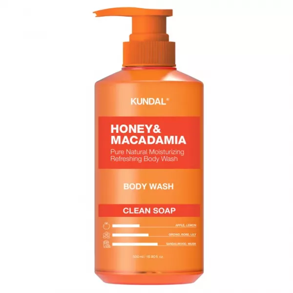 Kundal Honey & Macadamia Body Wash Clean Soap ���� ��� ���� 