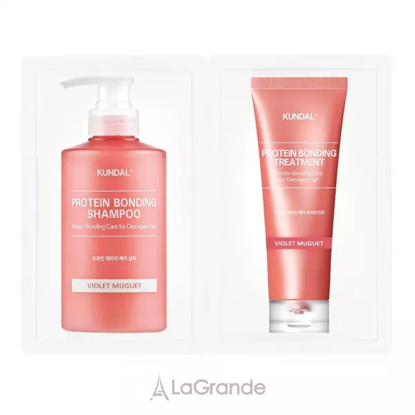 Kundal Protein Bonding Violet Muguet ����� ��������� (�������, 10 �� + �����������, 10 ��)