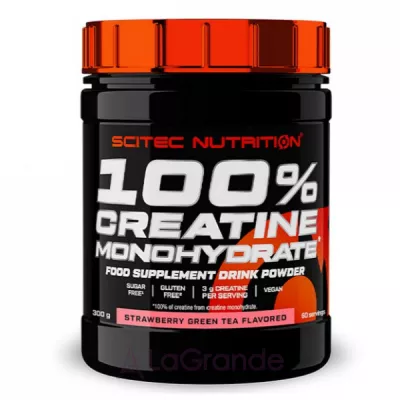Scitec Nutrition 100% Creatine Monohydrate Strawberry Green Tea ������� ���������� 