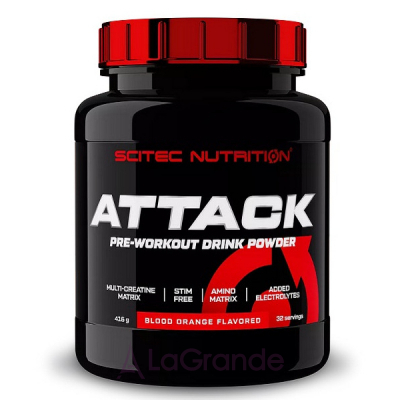 Scitec Nutrition Attack Blood Orange ����������������� �������� 