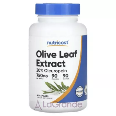 Nutricost Olive Leaf 20% Oleuropein 750 mg ������� ������� �������� ������� ���������� ������ � ��������