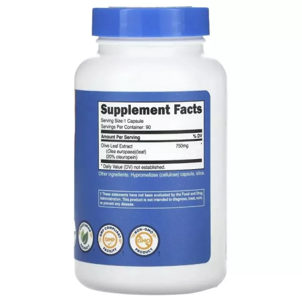 Nutricost Olive Leaf 20% Oleuropein 750 mg ������� ������� �������� ����� ���������� ������ � ��������