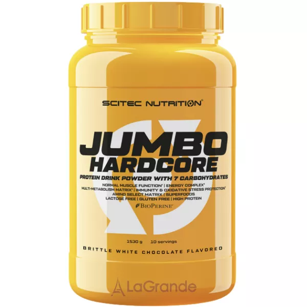 Scitec Nutrition Jumbo Hardcore Brittle White Chocolate ������ 