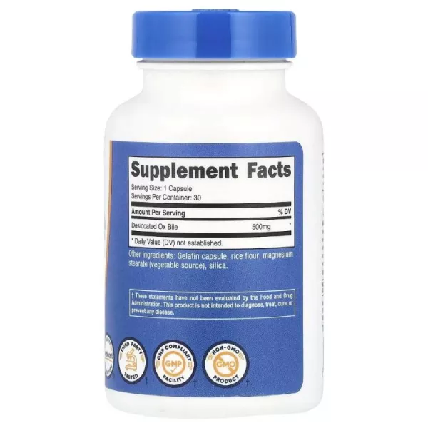 Nutricost Ox Bile ������� ������� ���� ������ ������ ������ ��� �������� ��������� � ��������