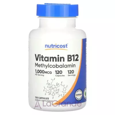 Nutricost Vitamin B12 Methylcobalamin 1000 mcg ������� ������� ������� B12 �������������� � ��������