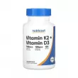 Nutricost Vitamin K2 + Vitamin D3 5000IU/100mcg ������� ������� ������� K2 � ��������