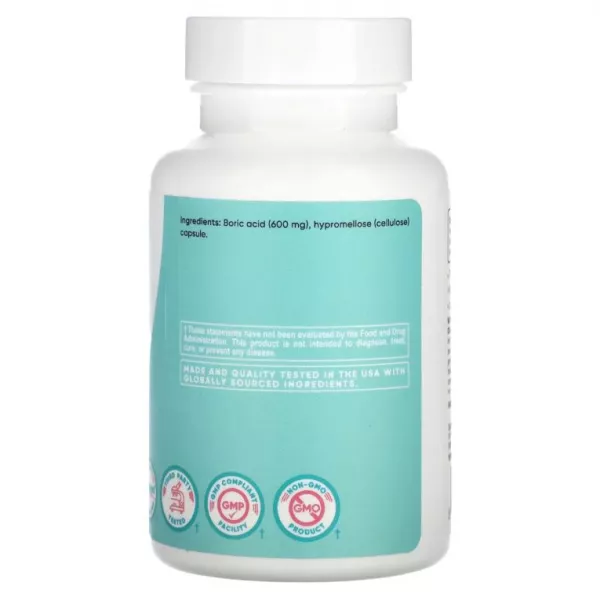 Nutricost Boric Acid Vaginal Suppository 600 mg ĳ������ ������� ����� ������� ��� ���� � ��������