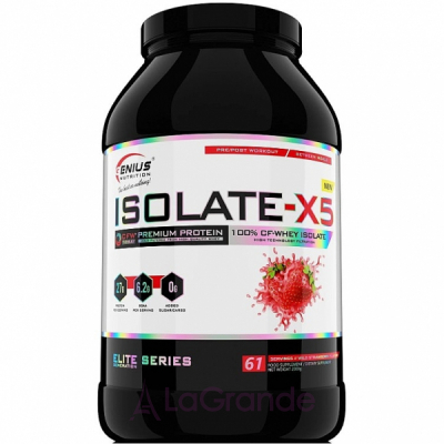 Genius Nutrition Isolate-X5 Wild Strawberry ������ ������������� �������� 
