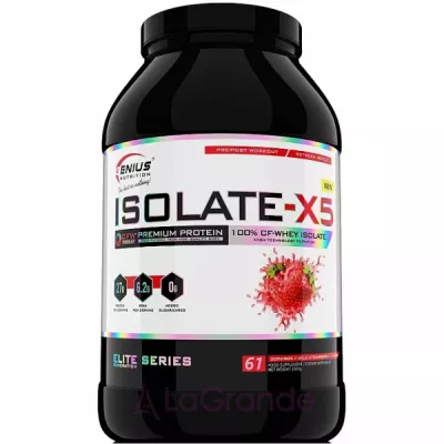 Genius Nutrition Isolate-X5 Wild Strawberry ������ ������������� �������� 