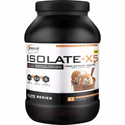 Genius Nutrition Isolate-X5 Vanilla Ice Cream ������ ������������� �������� 