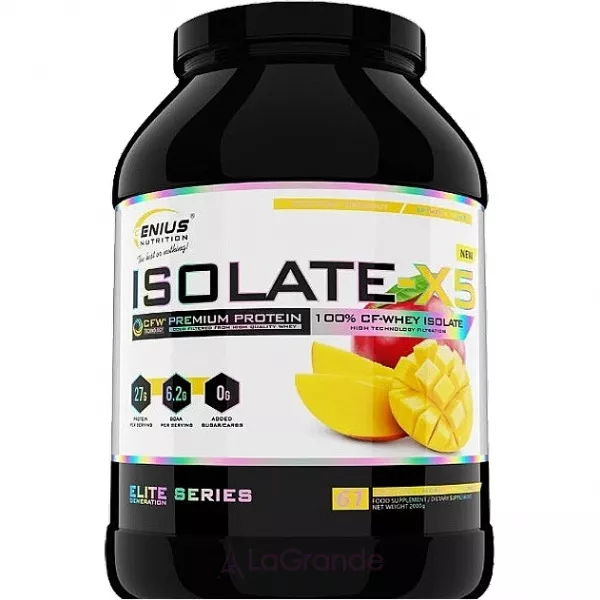 Genius Nutrition Isolate-X5 Mango Shake ������ ������������� ������� 