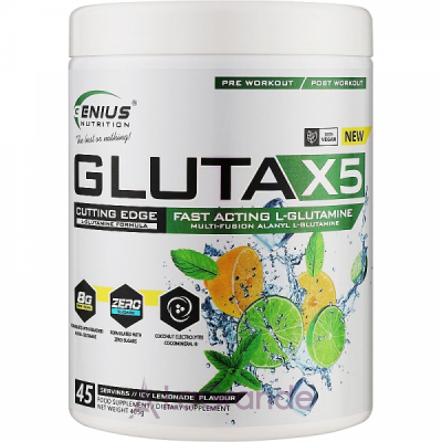 Genius Nutrition Gluta-X5 Ice Lemonade ������������ 