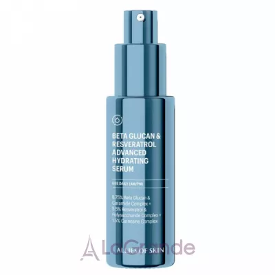 Allies of Skin Beta Glucan & Resveratrol Advanced Hydrating Serum ��������� ������������� � ����-��������