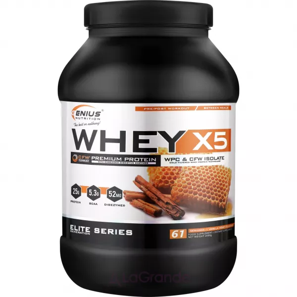 Genius Nutrition Whey-X5 Vanilla Honey ������ Whey-X5 