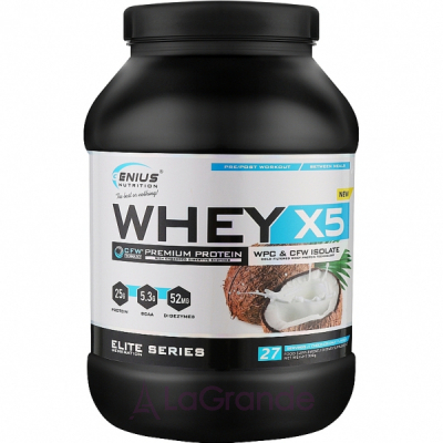 Genius Nutrition Whey-X5 Choco Coconut ������� Whey-X5 
