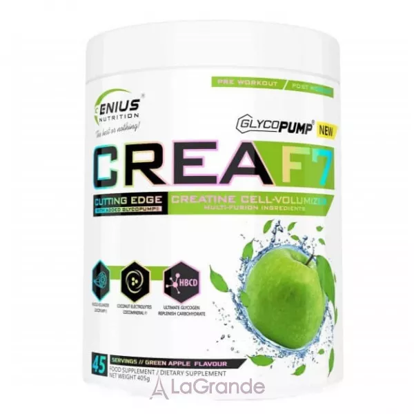 Genius Nutrition Crea F7 Green Apple ������� � ������� 